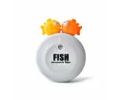 Animal Cartoon Mechanical Timer Refrigerator Magnet Timer, Specification: Bubble Fish (Orange) - Bubble Fish (Gray)