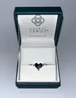 Silver Origins Hammered Heart Ring - Sterling Silver - Size N