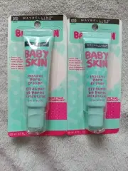 2 Maybelline Baby Skin Instant Pore Eraser 010 Clear Face Primer