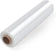 Stretch Wrap Film- FUGACITY 15 Inch 1000 ft Shrink Wrap for Pallet Wrapping, Industrial Strength 1 Roll Pallet Wrap, Moving Supplies Plastic Wrap Roll, 80 Gauge, 500% Stretch, Transparent