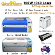 Ruida DSP Laser Machine 1060 100W B1 Co2 Laser Cutter Engraver 5000W Chiller AU