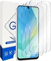 3 Pack Compatible for Samsung Galaxy A56 5G Tempered Glass Screen Protector,9H Hardness,High Definition Anti-Scratch Bubble Free