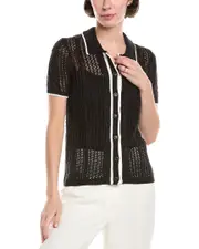 Jason Wu Crochet Button-Up Shirt