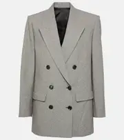 [Isabel Marant] Isabel Marant Nevim double-breasted blazer AU 10 grey