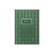 Otto A5 Printed Notebook 144 Pages Jewels Green