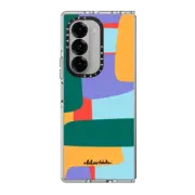 Galaxy Z Fold6 Clear Case Color Palette 101 by aLILscribble