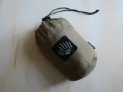 Outdoor Double Hammock, Rip Stop Nylon with heavy duty carabiners and tree strap