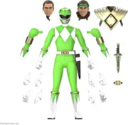 Super7 - Mighty Morphin Power Rangers - ULTIMATES! Wave 05 - Green Ranger (Glow)
