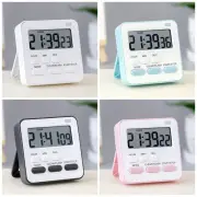 Desktop Egg Timer Electronic Alarm Clock Kitchen Timer Digital Timer Stopwatch