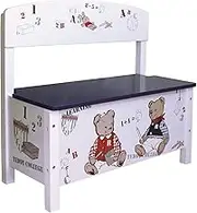 Roba 50863 - Teddy College - Children's Storage Chest Bench