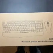 Wireless Keyboard And Mouse Combo C203