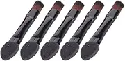 Gatuida 50pcs Dual Sided Eye Shadow Sponge Applicator for Women Versatile Makeup Tool for Beginners and Professionals for Creating Stunning Eye Looks Black