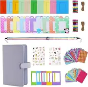 Instant Camera Accessories Bundle Compatible with Fujifilm Instax Mini 9 8 11 12 70 90 Camera Include Mini Photo Album, Film Frames, Wall Hang Frames, Border Stickers(Purple)