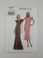 Vogue Sewing Pattern 9372 V9372 Misses Dress Very Easy Vogue size 14-22 NEW