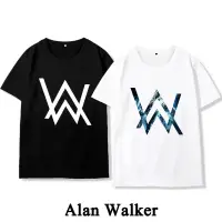 在飛比找蝦皮購物優惠-艾倫沃克DJ短袖純棉T恤Alan WalkerT恤同款Fad