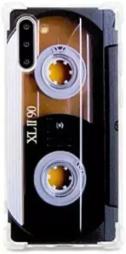 FAteam Case for Galaxy Note 10,with Reinforced Corners TPU Soft Bumper Retro Mus