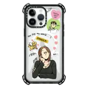 iPhone 14 Pro Max Bounce Case MagSafe Compatible Grim B Thinking about Him Case