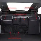 1x Car Rear Trunk Organizer Seat Storage Bag Holder Net Pocket Auto Accessories