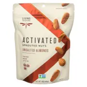Spr Outed Raw Almonds 16 Oz(Case Of 4) By Living Intentions