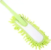 LOEFLIFA Chenille Dusting Brush with Long Handle Versatile Car and Home Dust Cleaner for Safe Cleaning of Sofas Tvs Fans and More Lightweight Durable and Dust Removal Tool Random Color