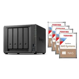 【Synology 群暉科技】搭 東芝 10TB x4 ★ DS923+ 4Bay NAS 網路儲存伺服器