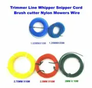 Trimmer Line Whipper Snipper Cord cutter Nylon Mower wire 1.65 2 2.5 2.75mm4size