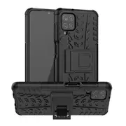 MCC Heavy Duty Samsung Galaxy A12 Handset Shockproof Case Cover A125 [Black]
