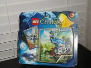 LEGO LEGENDS OF CHIMA 2013 70105 EGLOR NEST DIVE 97 PIECES (BOX WEAR)