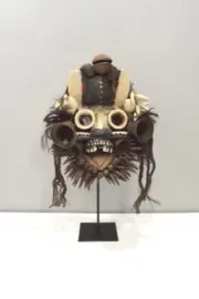 African Vintage Collectable Wood Dan Mask Congo