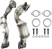 Front & Rear Catalytic Converter Compatible with 2007-2010 BMW 335i, 2007-2008 BMW 335xi, 2008-2010 BMW 135i 3.0L l6 Catalytic Convertor High Performance (EPA Compliant)