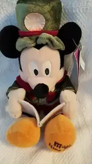 Magic Kingdom 2002 Mickey's Very Merry Christmas Party Bean Bag 7" with tags