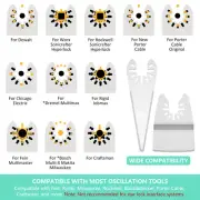 10Pcs Oscillating Tool Scraper Blades Kit Stainless Steel Multitoolி