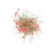 2 Sheets Sand Table Decor Grass Cluster Decor Static Grass Model