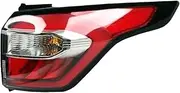LED Tail Lamp ，Compatible for taillight Escape Kuga 2017 2018 2019 Left/Right Side Brake Lamp Fog Light(Outside-right)