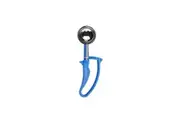 Chef Inox No.16 Ezy Grip Portioner/Ice Cream Scoop With Blue Handle-55 x 215 mm