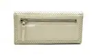 MIMCO PERFORATED POCKET PATENT LEATHER WALLET IN SNOW BNWT RRP$169