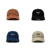 Lettering Embroidered Baseball Cap 6637 - Black - One Size