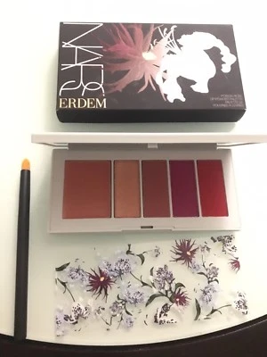 Nars Erdem Poison Rose Lip Powder Palette 8475 For Shades. New in Box