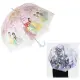 【Skater】公主 冰雪奇緣 寶可夢 兒童卡通直傘 透明罩式直傘 雨傘(平行輸入)