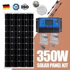 12V 350W Fixed Solar Panel Mono Home Generator Caravan Camping Charger 350 Watt
