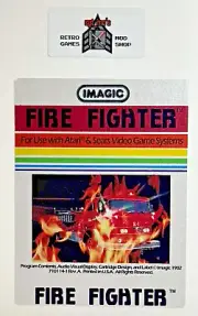Atari 2600 Replacement Label - Imagic - Fire Fighter