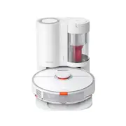 Roborock S7+ Robotic Vacuum And Mop Cleaner With Auto-Empty Dock - White (Open Box)