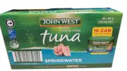 John West Tuna Tempter In Springwater, 16 x 95g