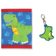 Stephen Joseph Dinosaur Wallet and Zipper Pull Charm Gift Set