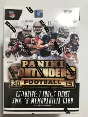 2015 Panini Contenders Football EXCLUSIVE Blaster Box-ROOKIE TICKET SWATCH MEM !