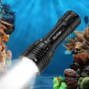 Wurkkos DL30 Diving Torch, 3600 Lumens Diving Torch Rechargeable IPX8 Waterpr...