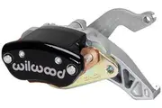 Wilwood 1-Piston MC4 Mechanical Park Brake Caliper R/H - Black 1.19" Bore Size, 0.81" Disc Width, 6407 Pad Plate WB120-12069-BK