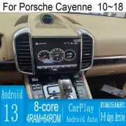 8.4" Android Navigation Car Gps Stereo Radio Wifi Carplay For Porsche Cayenne