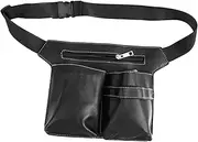 MERRYHAPY Vintage Hairstylist Clipper Scissor Holder Waist Pouch Portable Hairdressing Tool Case Bag for Salon and Spa