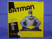 DC DIRECT BATMAN CLASSIC MINI-BUST COLD HAND PAINTED CAST PORCELAIN MIB